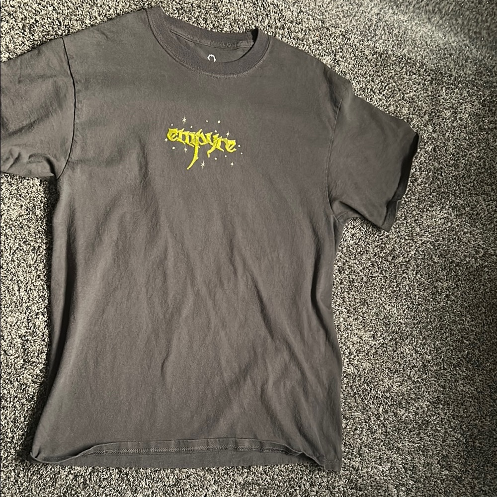 Empyre Black Cotton T-Shirt